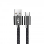 Wholesale Micro V8/V9 Durable  6FT USB Cable Compatible with Power Station (Black)